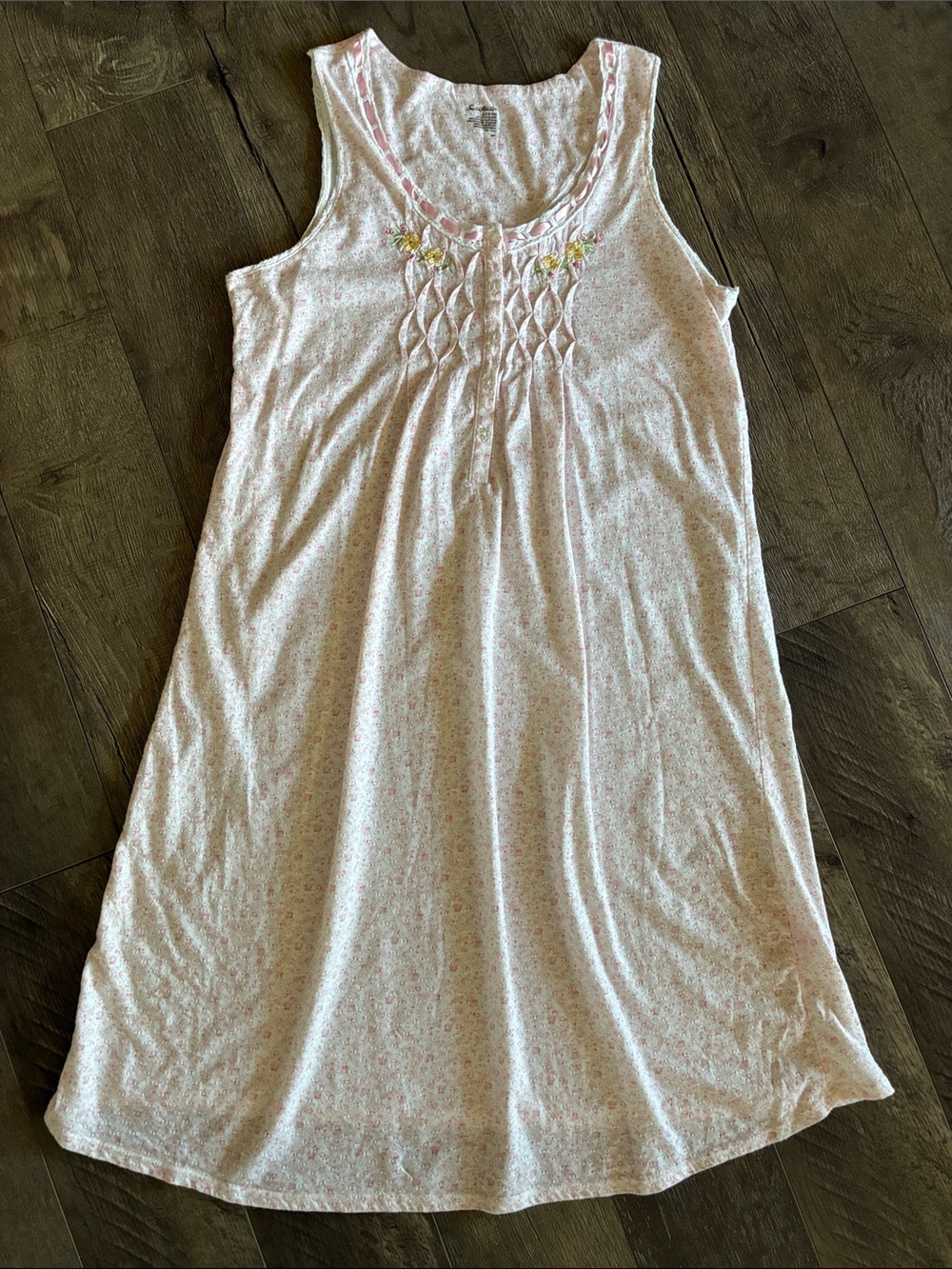 Secret Treasures Sleeveless Cottonblend Nightgown size 12-14